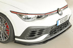 Rieger Front Splitter VW Golf MK8 GTI Clubsport 2020+ - Hoogglans Zwart