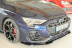 Rieger Front Splitter Audi S3, A3 S-Line 8Y 2024+ - Hoogglans Zwart