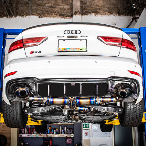 JDY Racing Titanium Exhaust Catback 2.5T Audi RS3 8V, TTRS 8S