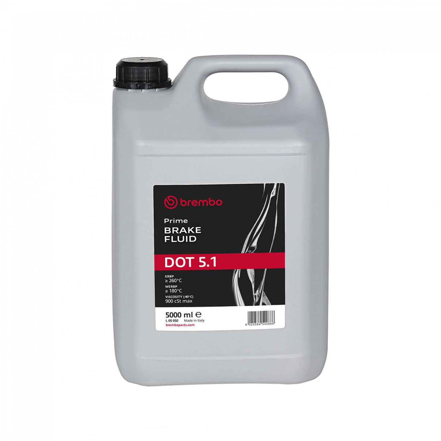 Liquide de frein BREMBO Premium DOT 5.1 – 5000 ml