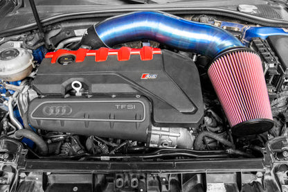 JDY V2 5-Inch Titanium Air Intake Audi RS3 8V/8Y, TTRS 8S