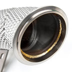 Downpipe JDY De-Cat 102mm Sortie Turbo Audi RS3 8V/8Y, TTRS 8S 2.5TFSI