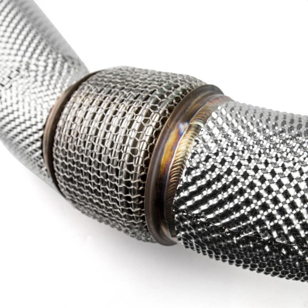 Downpipe JDY De-Cat 102mm Sortie Turbo Audi RS3 8V/8Y, TTRS 8S 2.5TFSI