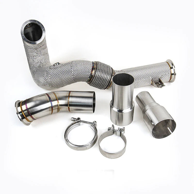 Tuyau de descente sans Catless JDY 4" 2.0TSI MQB Golf 7/7.5 GTI/R, A3/S3, Leon Cupra, Octovia vRS etc.