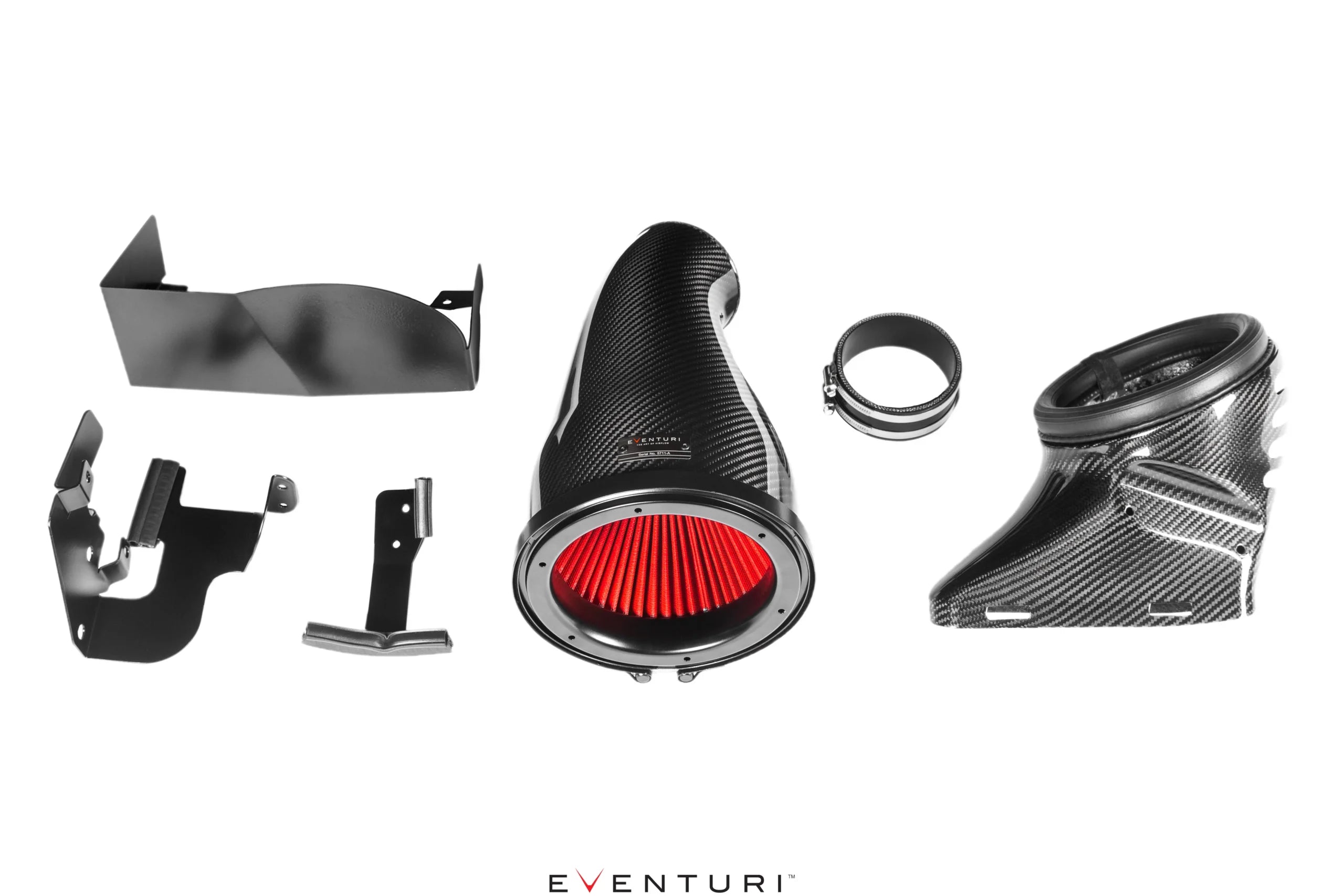 Eventuri Karbónový vzduchový vstup Mercedes A45, GLA45, CLA45 AMG (W177/C118)