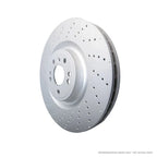Discos de freno DBA 375x36mm serie Street perforados, par para Mercedes GL/GLE/GLS