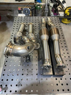 MTR Hand-welded 90/70mm Downpipe Audi RS3 8V2, 8Y, TTRS 8S