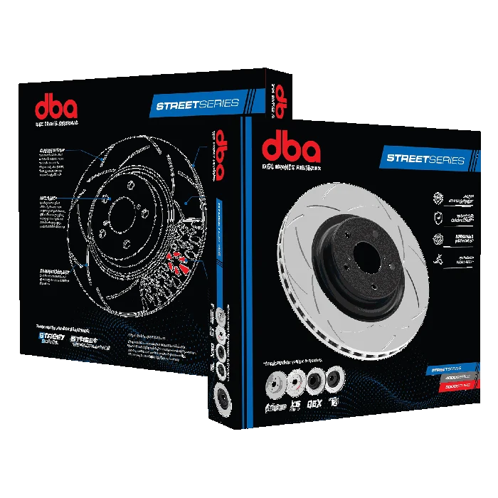 Discos de freno DBA 375x36mm serie Street perforados, par para Mercedes GL/GLE/GLS