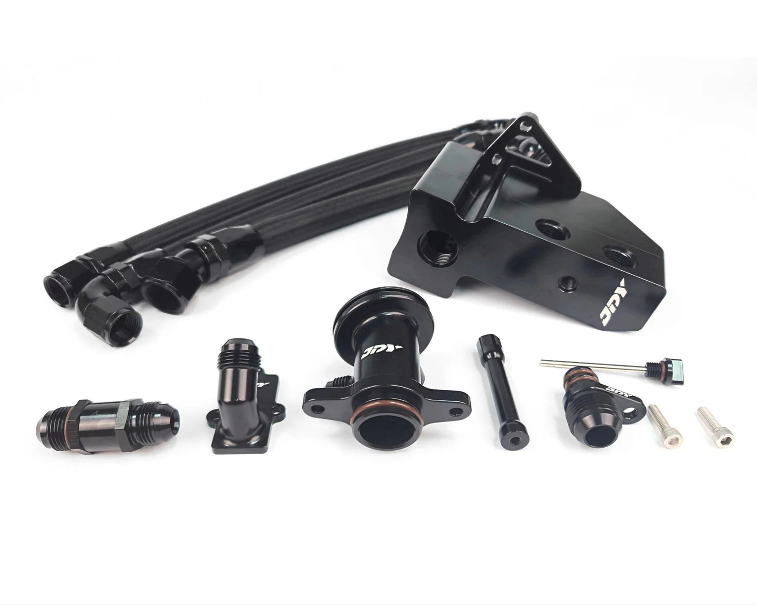 JDY Engine Oil Catch Can PCV Delete Kit EA855 2.5TFSI Audi RS3, TTRS, RSQ3 etc.