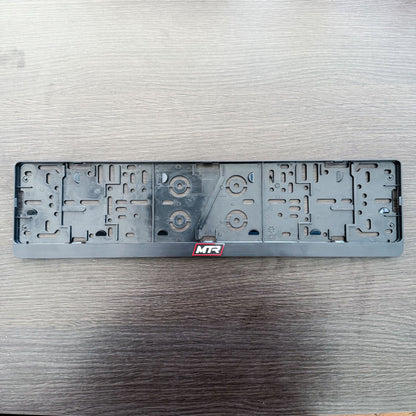 MTR Licence Plate Holder 3D Logo