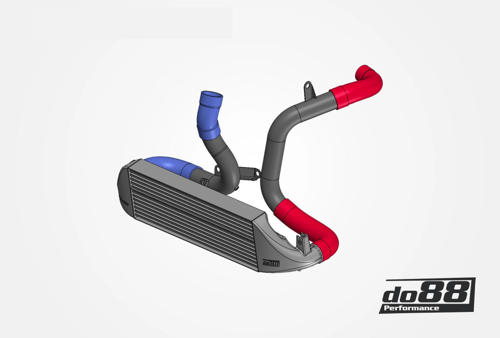 DO88 komplet velikega intercoolerja VW Polo AW GTI, Audi A1 GB 40TFSI