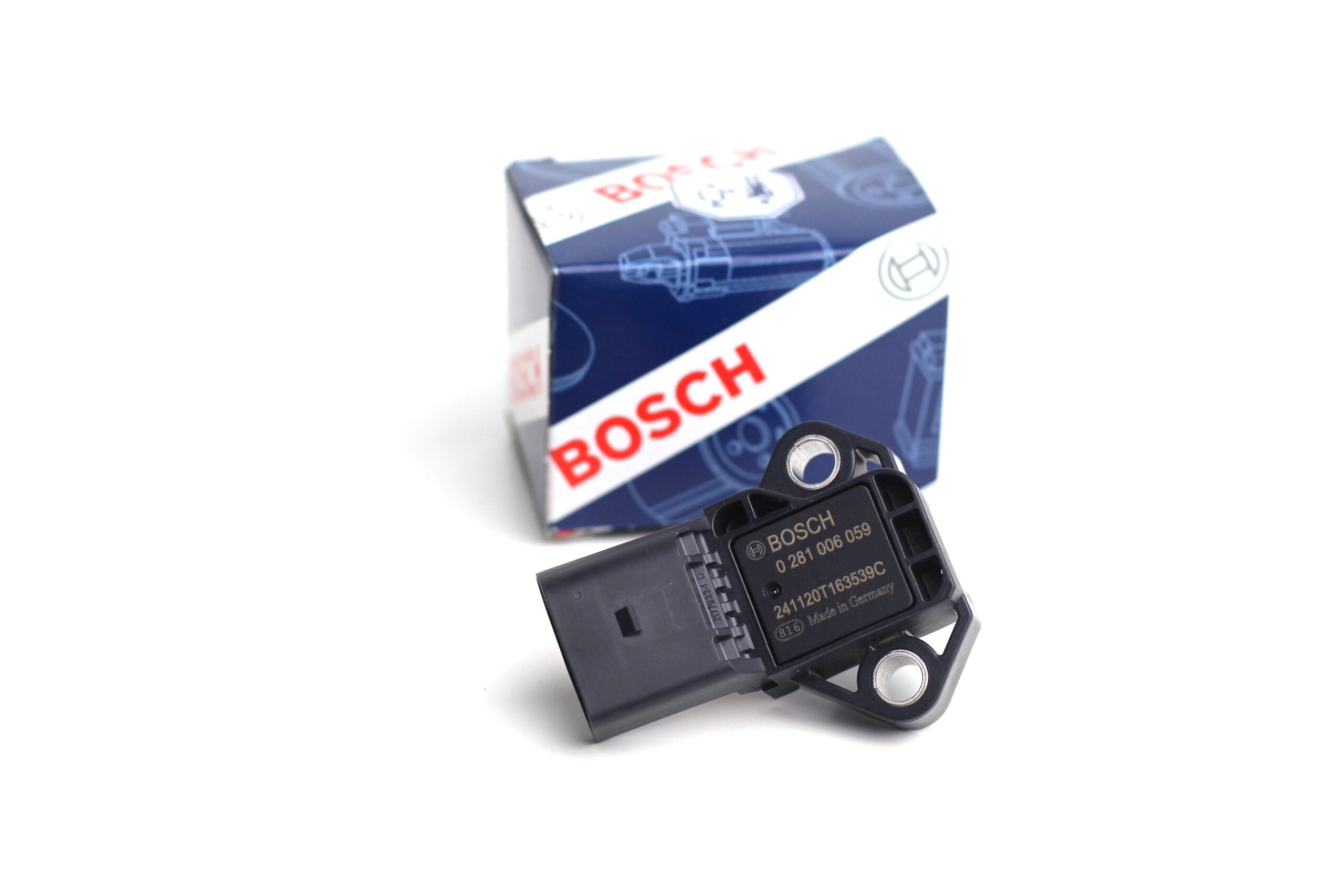 Snímač MAP BOSCH 4 Bar 03K906051 VAG 2.0TSI + 2.5TFSI + 3.0TFSI + 4.0TFSI