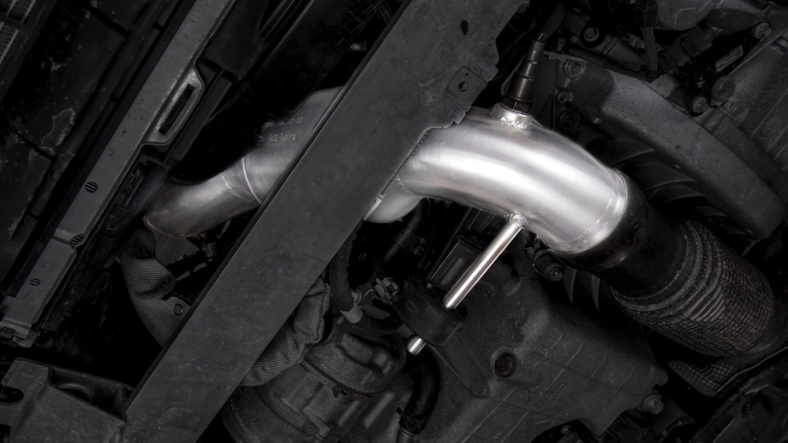 Bull-X Downpipe 3,5 naar 3 inch - Mercedes A45 W176 / CLA45 C117 / GLA45 AMG X156