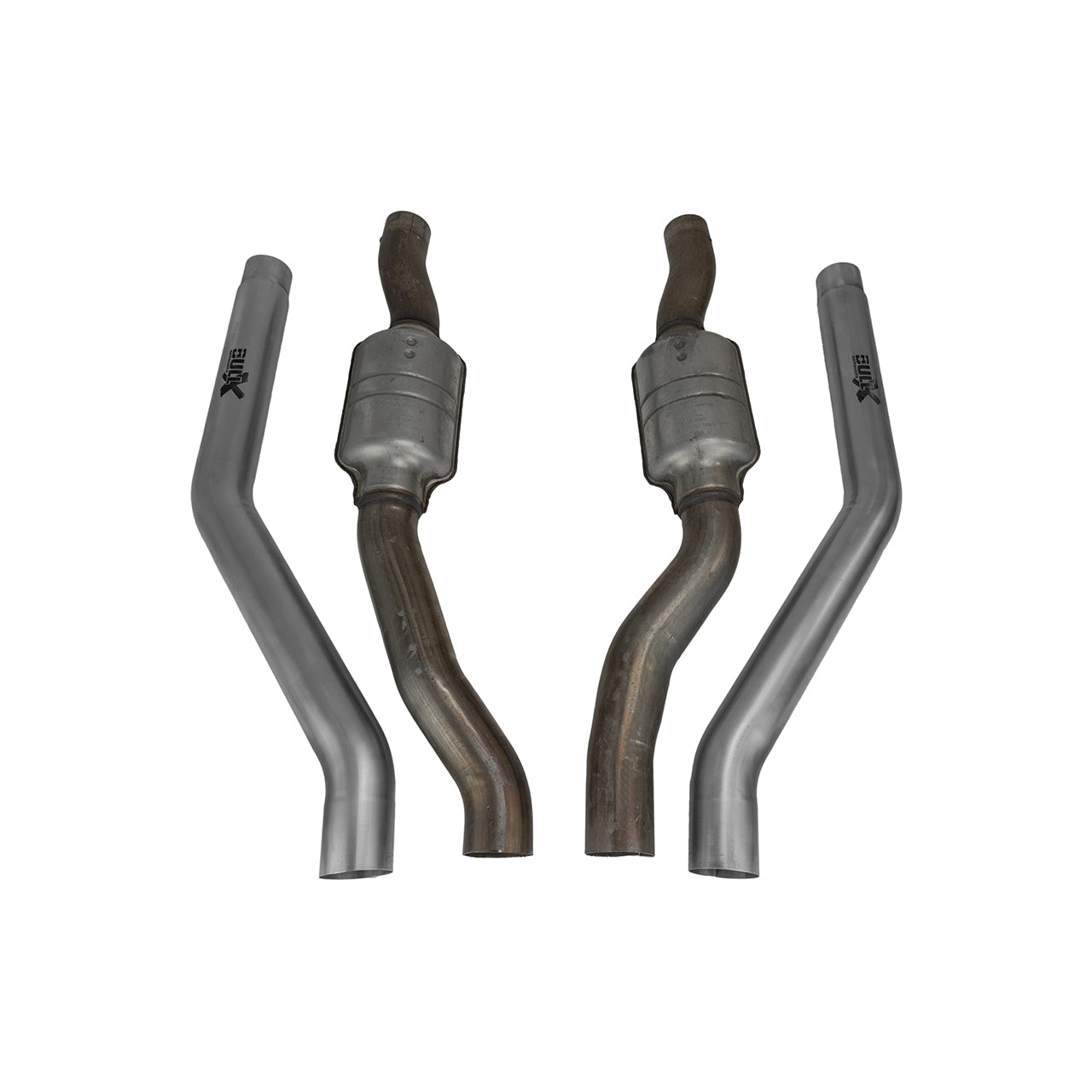 Pipes de remplacement pour silencieux central sans résonance Bull-X Audi RS4 + RS5 B9 2.9TFSI 450HP