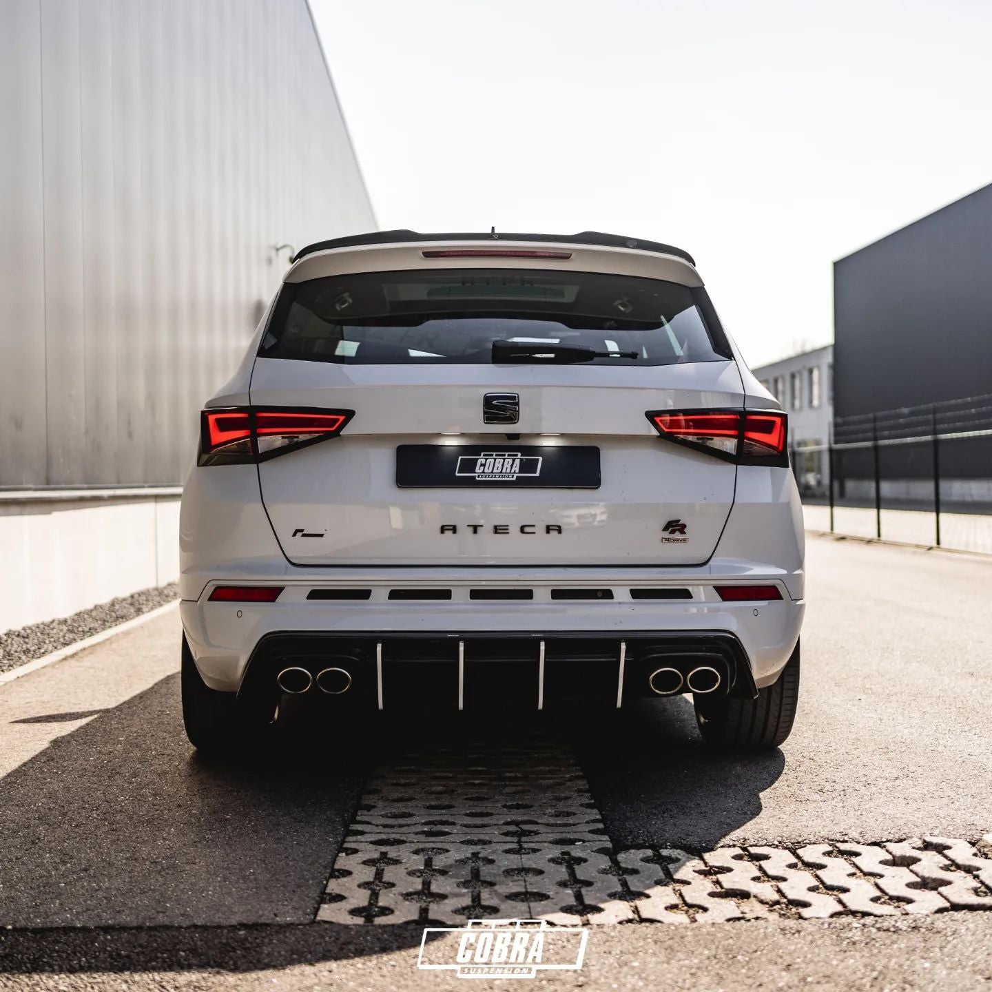 Ressorts d'abaissement de suspension Cobra Seat/Cupra Ateca 2.0TSI 4-Drive KH7