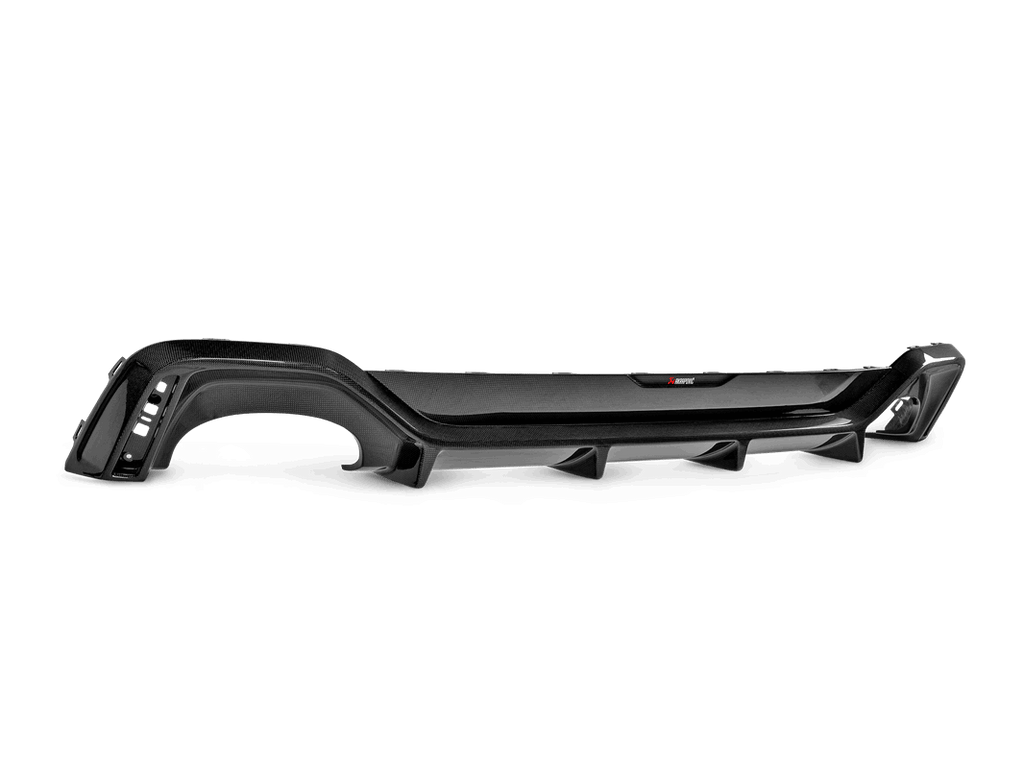 Diffuseur arrière en fibre de carbone Akrapovič pour Audi RS6 C8