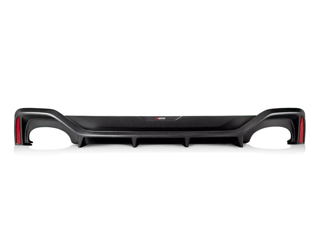 Diffuseur arrière en fibre de carbone Akrapovič pour Audi RS6 C8