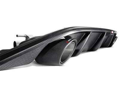 Akrapovič Rear Carbon Fibre Diffuser VW Golf MK7 GTI 2.0TSI