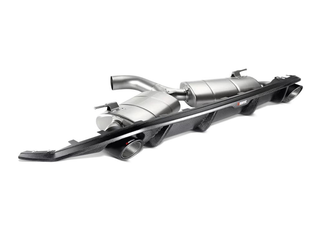 Akrapovič Rear Carbon Fibre Diffuser VW Golf MK7 GTI 2.0TSI