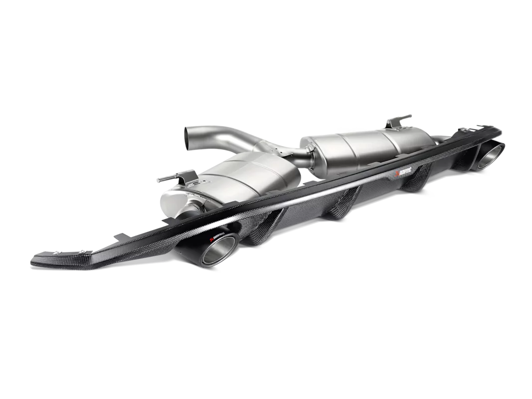 Akrapovič Diffuseur arrière en fibre de carbone VW Golf MK7 GTI 2.0TSI