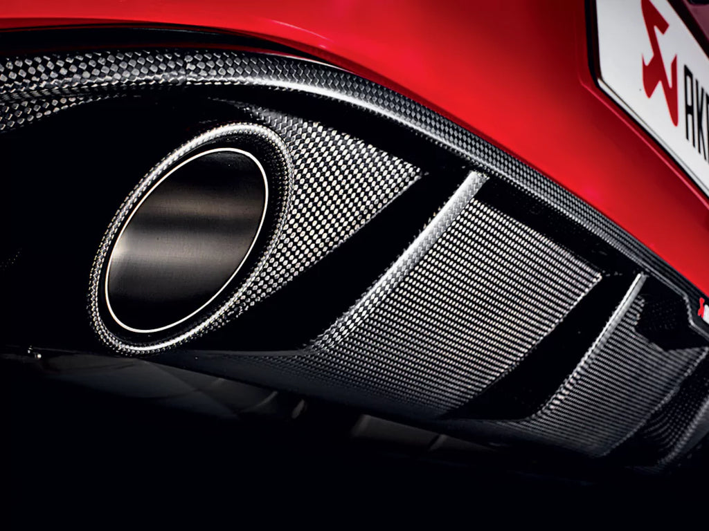 Akrapovič Rear Carbon Fibre Diffuser VW Golf MK7 GTI 2.0TSI