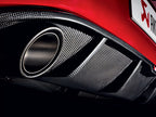 Akrapovič Rear Carbon Fibre Diffuser VW Golf MK7 GTI 2.0TSI