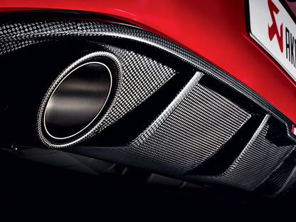 Akrapovič Rear Carbon Fibre Diffuser VW Golf MK7 GTI 2.0TSI