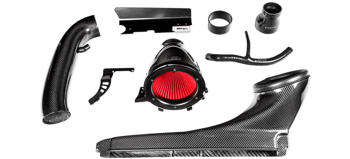 Admission d'air en fibre de carbone Eventuri Audi RS3 8V2, TTRS 8S DAZA/DNWA