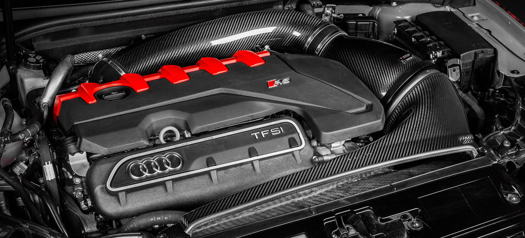 Admission d'air en fibre de carbone Eventuri Audi RS3 8V2, TTRS 8S DAZA/DNWA