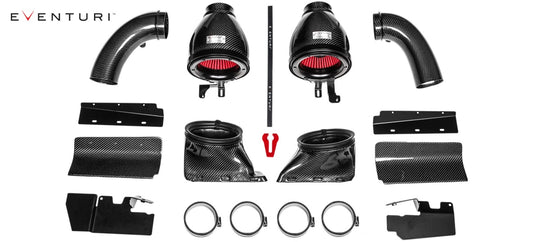 Prise d'air Eventuri en fibre de carbone pour Audi RS4/RS5 B8