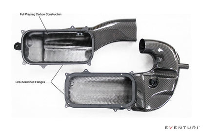 Eventuri Carbon Fiber Luchtinlaat Mercedes Benz C63 + C63S AMG (W205/ S205/ C205/ A205)