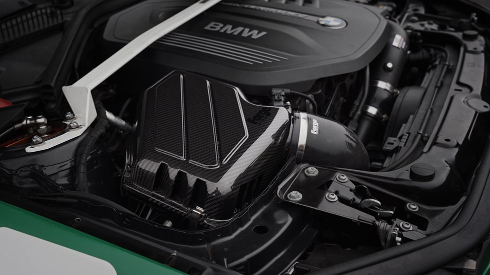 Forge Motorsport Carbon Fiber Luchtinlaat BMW B58 M140i, M240i, M340i, 440i