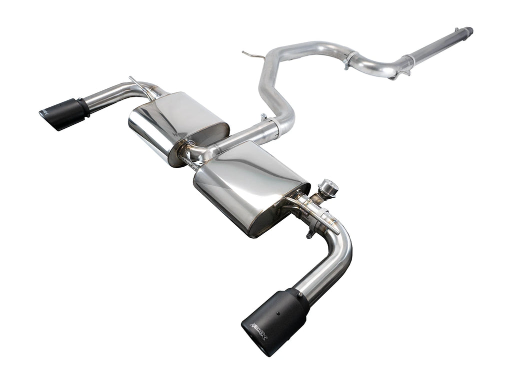 EGO-X 3 inch RVS Cat-Back Met Klep VW Golf MK7 GTI Performance/TCR, Leon 5F Cupra 290 OPF (with ECE)