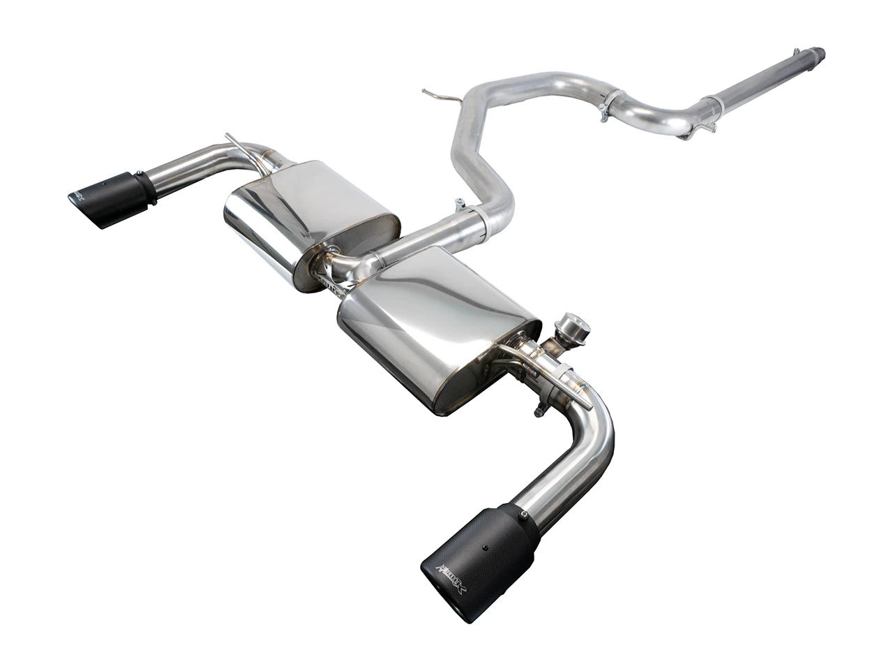 EGO-X 3 inch RVS Cat-Back Met Klep VW Golf MK7 GTI Performance/TCR, Leon 5F Cupra 290 OPF (with ECE)