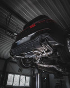 EGO-X 3,5 inch RVS Cat-Back Met Klep VW Golf MK8 GTI & Clubsport 2.0TSI 2021-