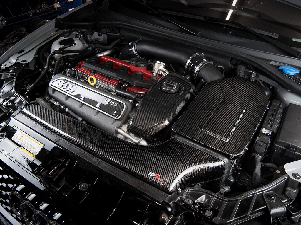 HF-serie kolfiber luftintagskit 2.5TFSI Audi RS3 8V, TTRS 8S 367/400HK