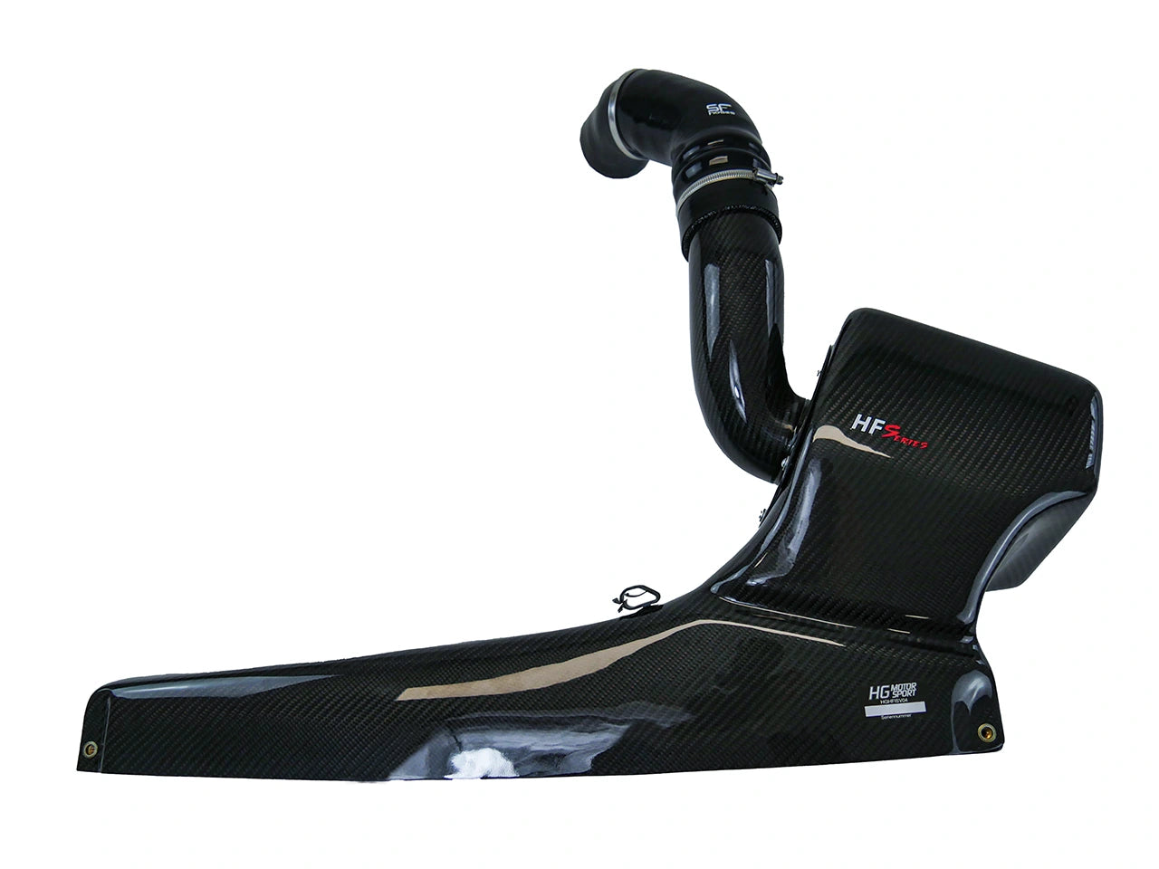 Kit de Admissão de Ar em Carbono Série HF MQB 1.8/2.0TSI VW Golf 7 GTI/R, Leon 5F Cupra, Audi A3/S3 8V etc.