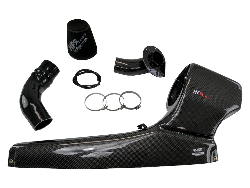 Kit de Admissão de Ar em Carbono Série HF MQB 1.8/2.0TSI VW Golf 7 GTI/R, Leon 5F Cupra, Audi A3/S3 8V etc.