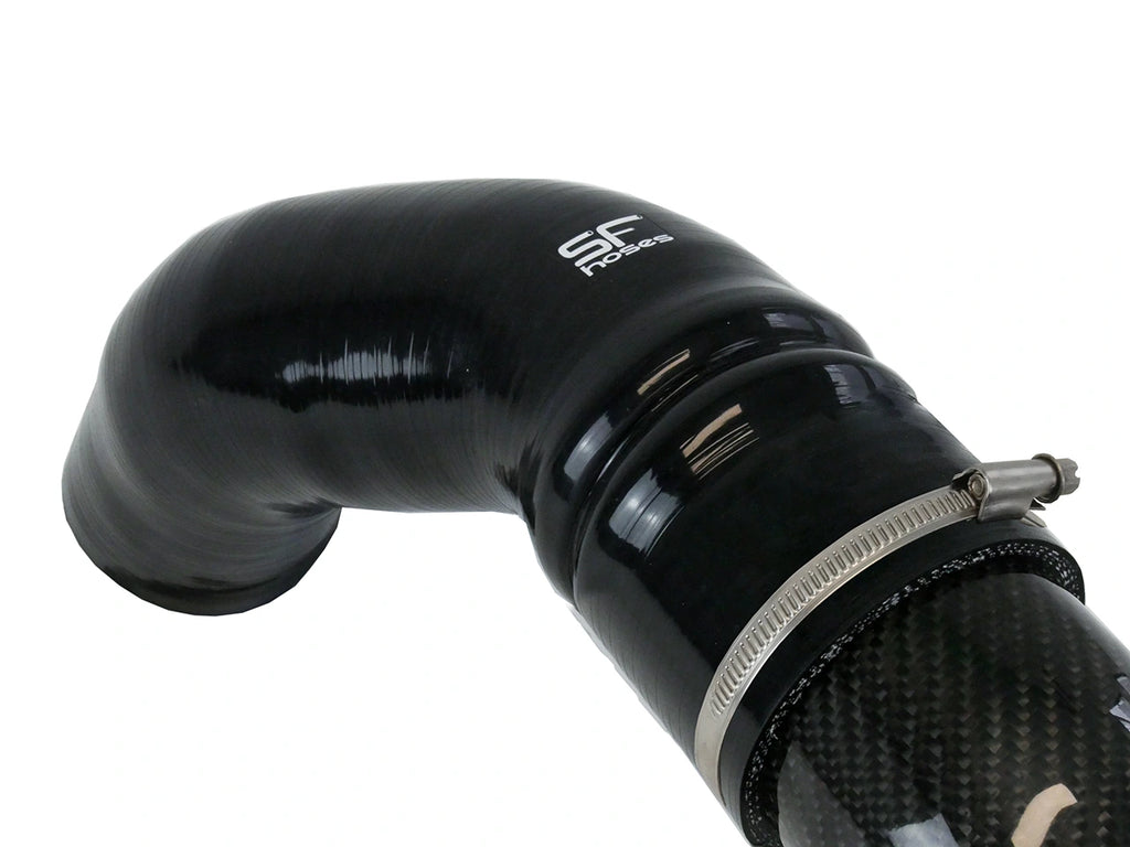 Kit de Admissão de Ar em Carbono Série HF MQB 1.8/2.0TSI VW Golf 7 GTI/R, Leon 5F Cupra, Audi A3/S3 8V etc.