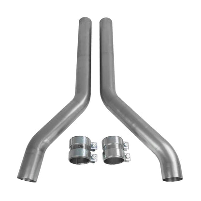 Bull-X Non-Resonated Mid Replacement Pipes Audi RS6 + RS7 C8 4.0TFSI 600HP