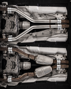 Bull-X Non-Resonated Middendemper Replacement Pipes Audi SQ7 + SQ8 + RSQ8 4.0TFSI