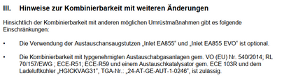 E-INTAKE Upgrade Lufteinlass &amp; Turboeinlass 2.5TFSI Audi RS3 8V 367PK