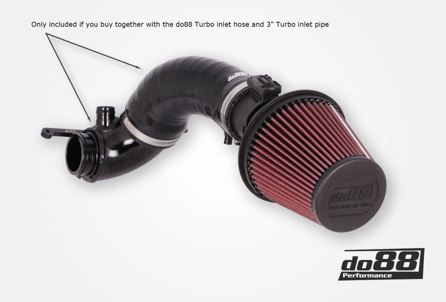 DO88 Intake System + Turbo Inlet Pipe VW Polo MK6 AW GTI, Audi A1 GB 40TFSI