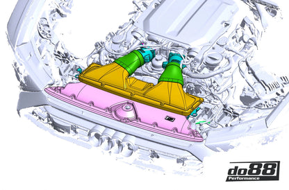 DO88 Carbon Air Intake + Turbo Inlets Audi RS6, RS7 C8 4.0TFSI