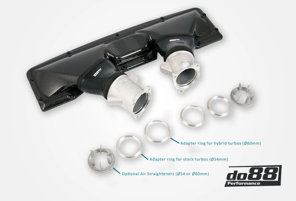 DO88 Carbon Luchtinlaat + Turbo Inlets Audi RS6, RS7 C8 4.0TFSI