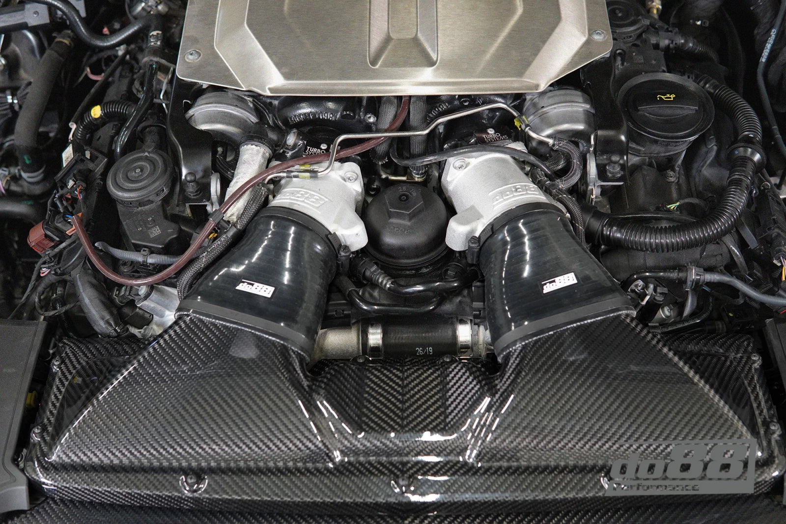 DO88 Carbon Luchtinlaat + Turbo Inlets Audi RS6, RS7 C8 4.0TFSI