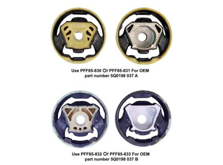 Powerflex PFF85-832 Motorsteun (Large) Insert