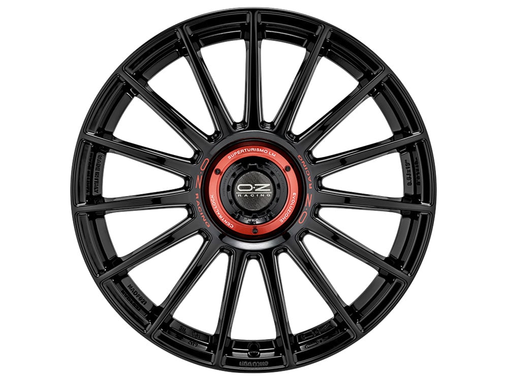OZ Superturismo Evoluzione Gloss Black 5x112 19″ Set Velgen