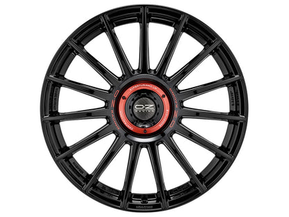 OZ Superturismo Evoluzione Gloss Black 5x112 19″ Satz Felgen