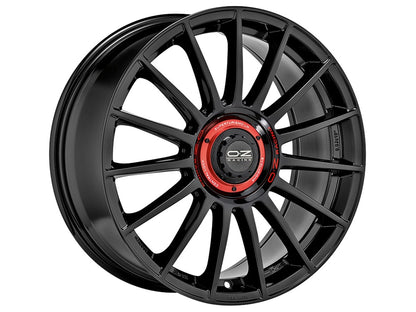 OZ Superturismo Evoluzione Gloss Black 5x112 19″ Satz Felgen